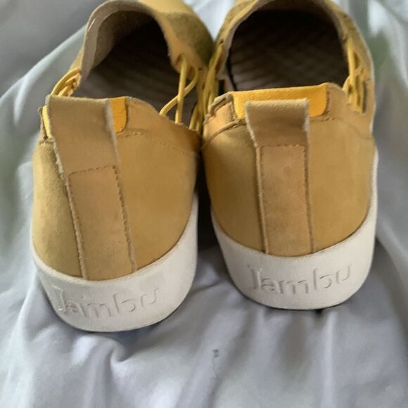 Euc jambu Mustard Slip On’s - Picture 4 of 4